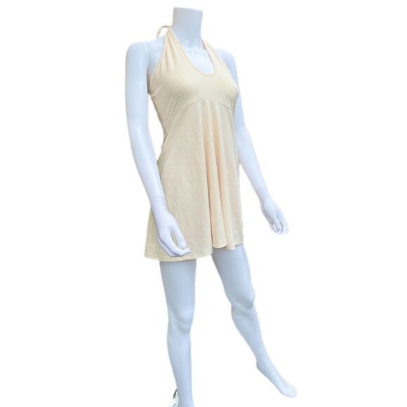 Showpony Ribbed Halter Sundress  - Picture 1 of 6
